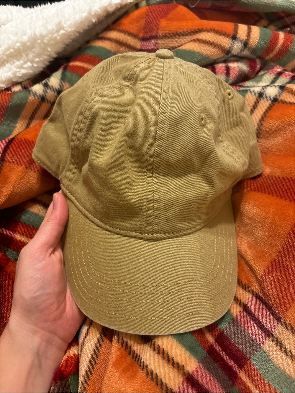 Madewell Casual Cotton Baseball Cap - Olive